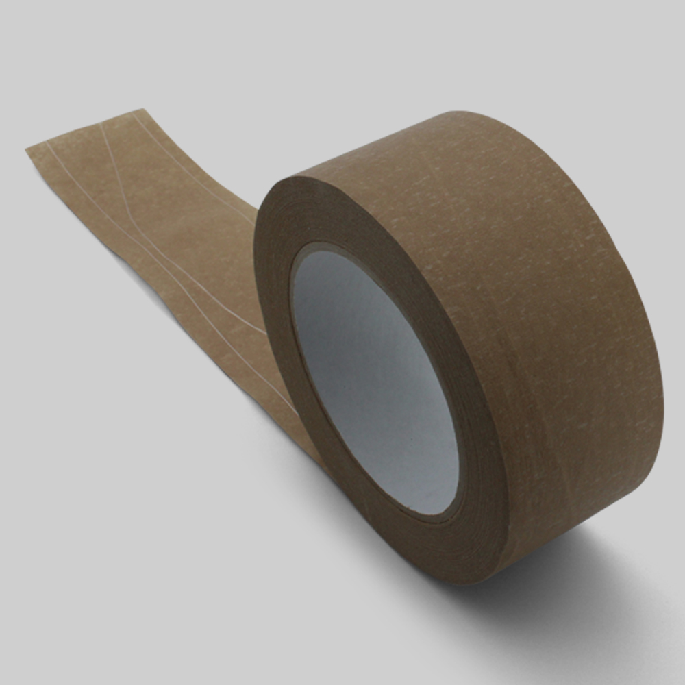 Papierklebeband mit faserverstärkter Struktur